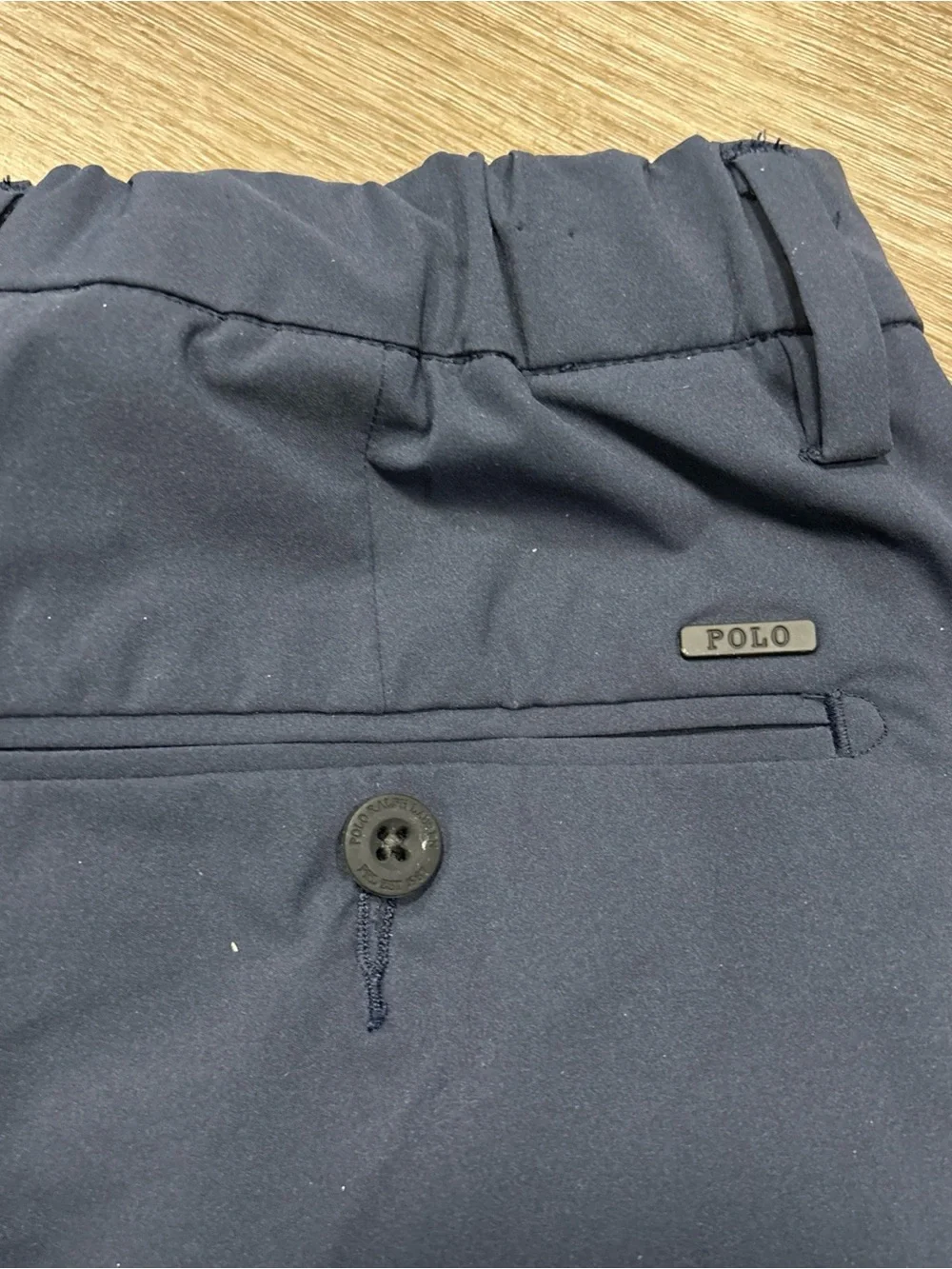 Polo Ralph Lauren Straight Fit Performance Stretch Chino Shorts Navy Mens 30